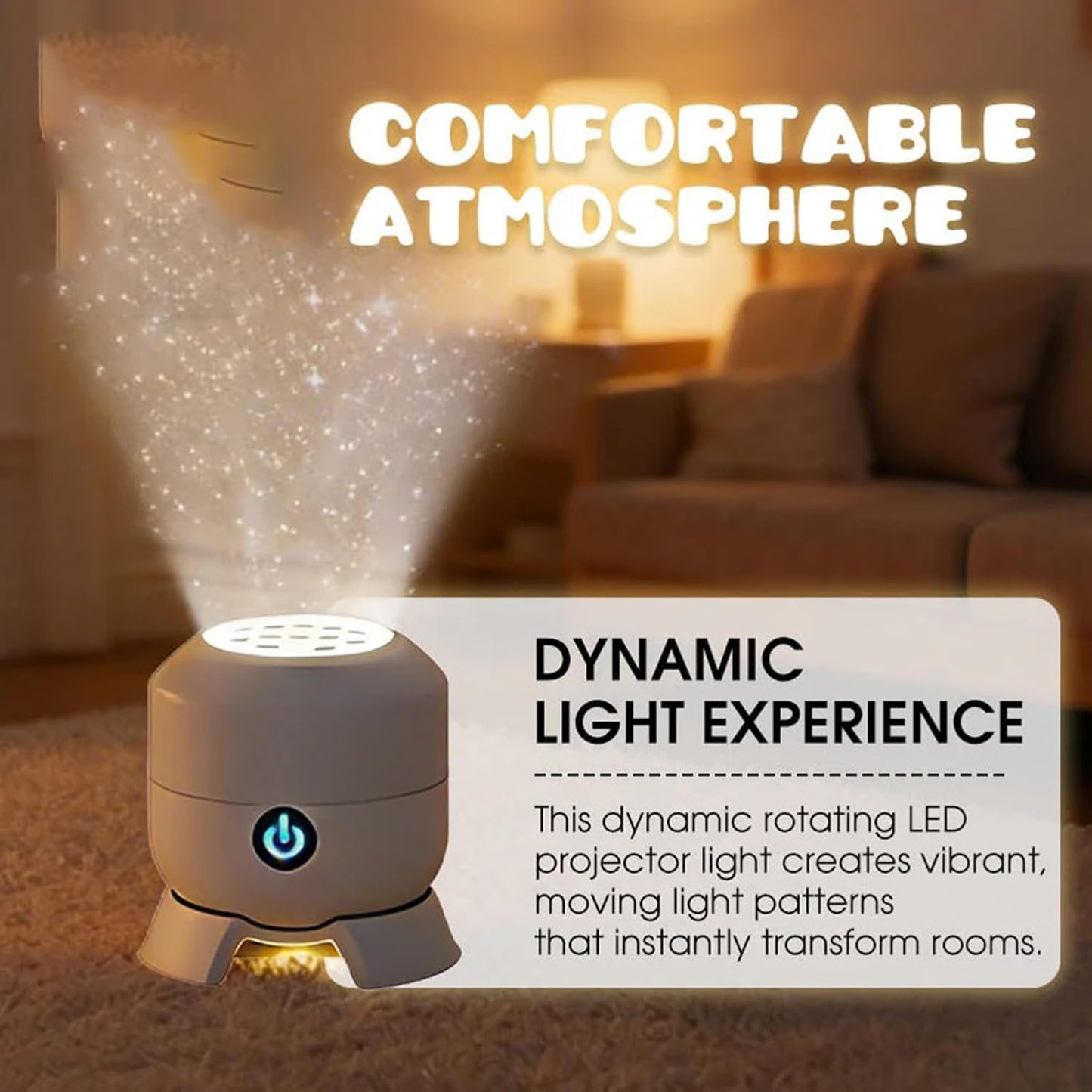 đ„Last day 70%offäžšREBYIPOÂź Night Light Projector â Smart 5D Holographic Starry Sky & Ocean Projector đ