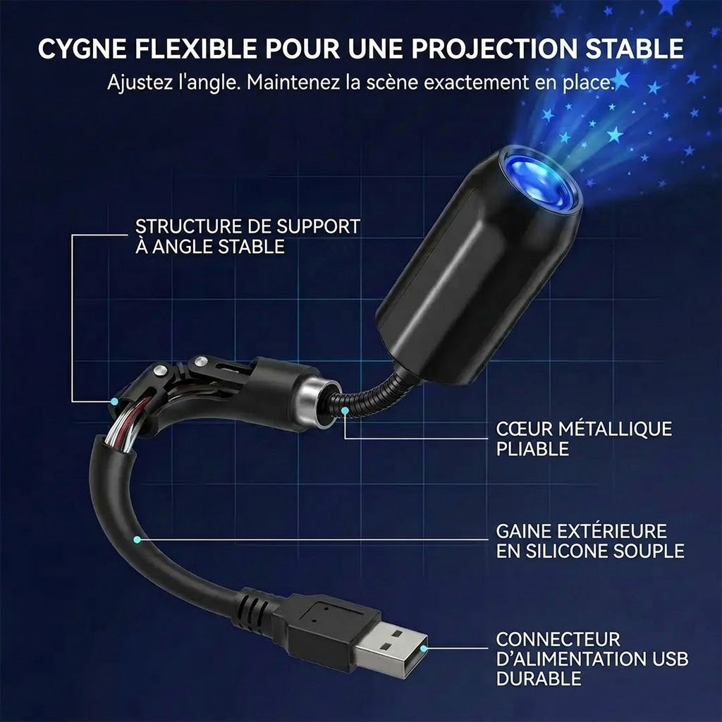 🔥 🔥🔥Dernier jour : -70 %丨🥇REBYIPO® Projecteur veilleuse – Projecteur d’étoiles holographique intelligent 🌠