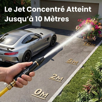 💥50 % de réduction — Dernier jour丨Billhol® 🏆Pistolet à eau haute pression pour lavage de voiture à domicile, indispensable pour arroser les plantes et les légumes, ainsi que pour laver la voiture.👍💦