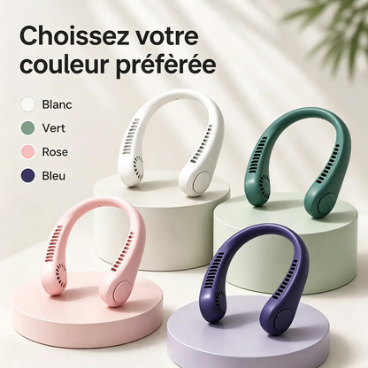 🔥🔥🔥❄️ Billhol® | Ventilateur de cou - Ventilateur portable rechargeable pour un refroidissement instantané !|❄️🎁 DERNIER JOUR : -70 % DE RÉDUCTION