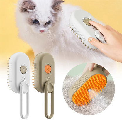 🐾✨ Billhol® Brosse vapeur pour animaux – Nettoyage en profondeur et toilettage simplifié !🚀