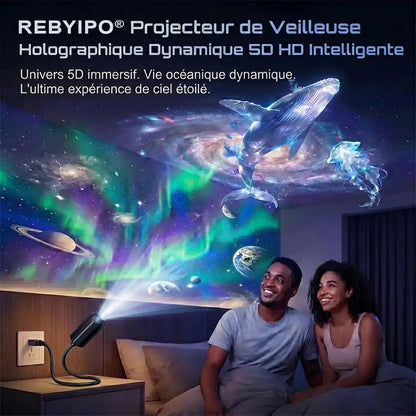 🔥 🔥🔥Dernier jour : -70 %丨🥇REBYIPO® Projecteur veilleuse – Projecteur d’étoiles holographique intelligent 🌠