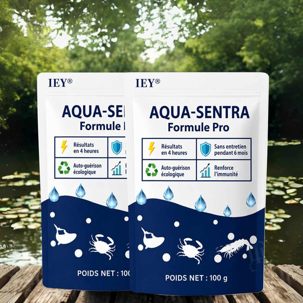 💧IEY® Aqua-Sentra Pro Formula– End Algae Nightmares, Restore Your Pond’s Beauty Fast!