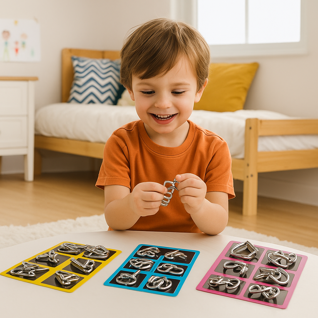 🎁🦄Billhol® Puzzle d'entraînement cérébral pour enfants 🧩 Jeu de logique
