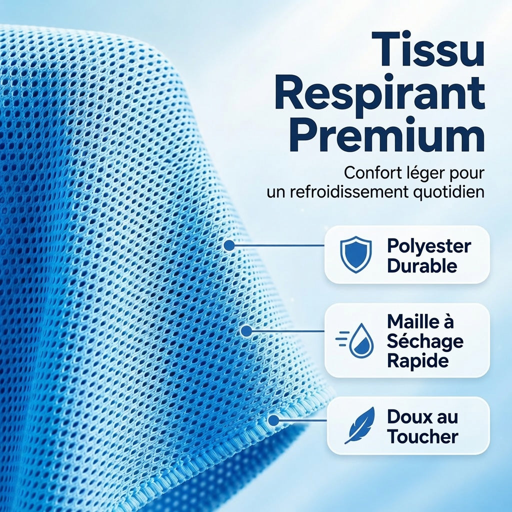 🔥🔥🔥❄️LUCKYSONG®🐳 Trousse de serviettes rafraîchissantes CoolFlex Pro — Confort de refroidissement amélioré avec étui silicone souple aéré, conçue pour l’entraînement, les voyages, la randonnée et les fortes chaleurs. 👑