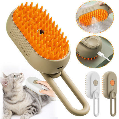 🐾✨ Billhol® Brosse vapeur pour animaux – Nettoyage en profondeur et toilettage simplifié !🚀