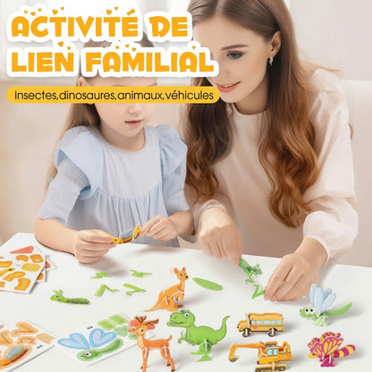 🔥🔥🔥🦄Billhol® Puzzle 3D Éducatif pour Enfants📚💎