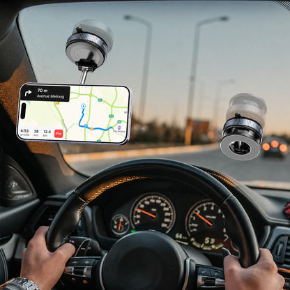 📱🚗REBYIPO®📶 PROMO LIMITÉE 50% ! Support Téléphone Voiture Rotatif 360° Pliable – Fixation Tableau de Bord, Ventouse Gel Réutilisable, Coussinets Silicone Antidérapants, Installation Instantanée ⚡