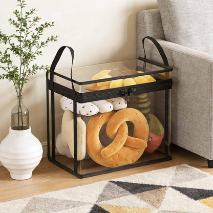 👑DERNIER JOUR 2 ACHETÉS = 1 OFFERT!!💕SVOZK®🇫🇷 Sac de Rangement Transparent – Grand Format, Anti-Poussière & Anti-Humidité avec Poignée✨L'Organisateur Tout-en-Un Ultime pour Vêtements, Jouets, Livres, Peluches & Absolument Tout ! 🧸📚👕🧦