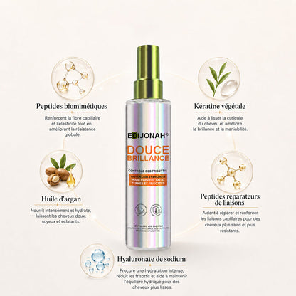 💄💎𝐎𝐟𝐟𝐢𝐜𝐢𝐚𝐥 𝐁𝐫𝐚𝐧𝐝 𝐒𝐭𝐨𝐫𝐞 |🔥EdiJonah® Spray lissant et illuminateur effet diamant- 100H Frizz Control