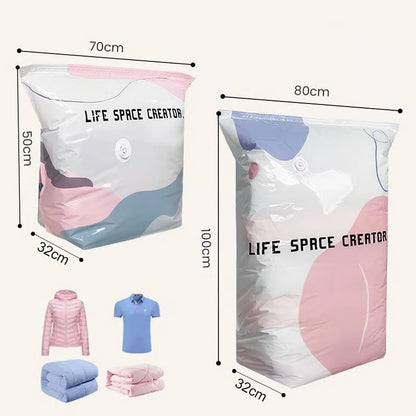 Sac de rangement sous vide grande capacité – sans pompe