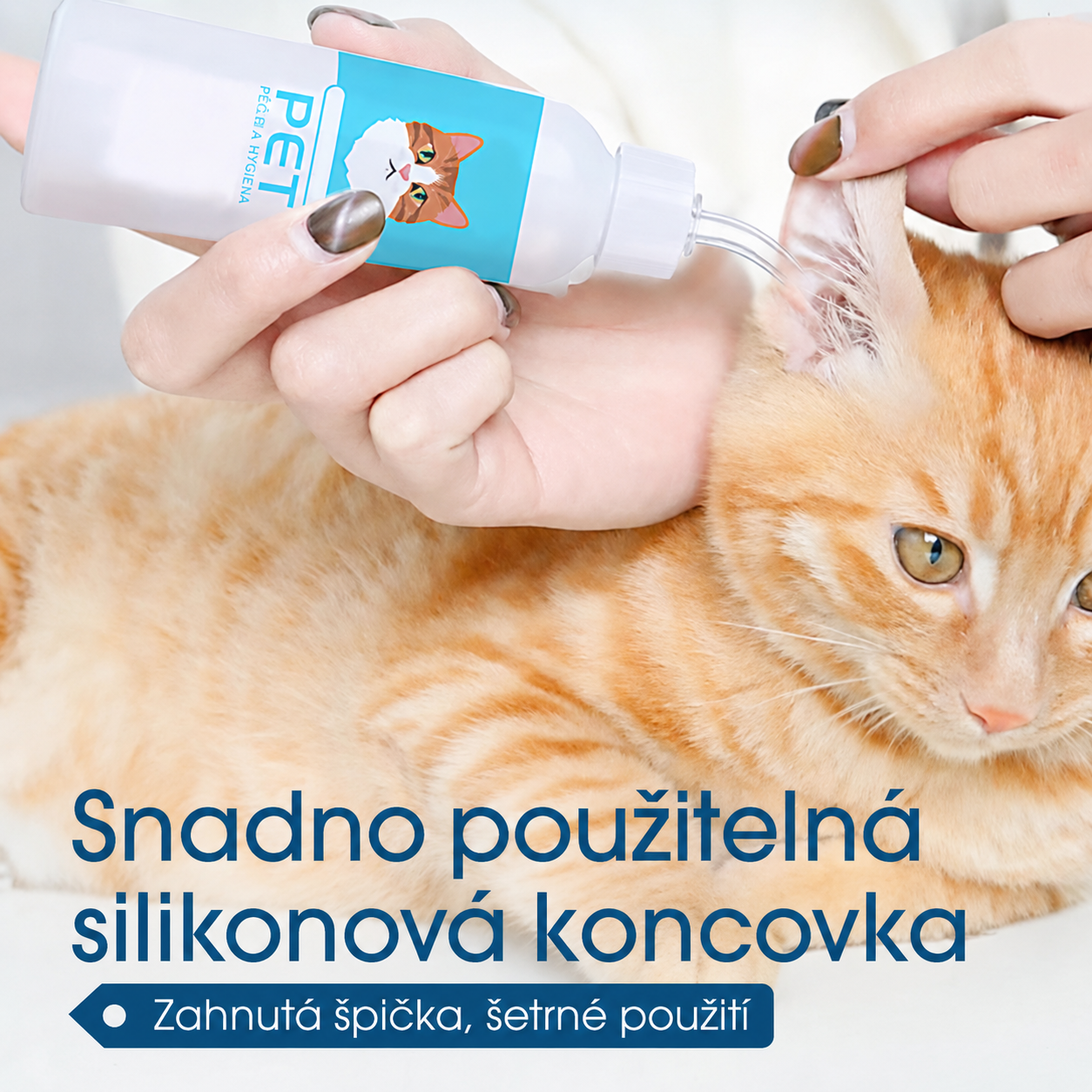 Dnes SLEVA 50 % | CureVivo® Čistič uší pro psy a kočky 👩‍🔬Jemná přírodní péče o uši s rostlinnými extrakty 🌿🎉04