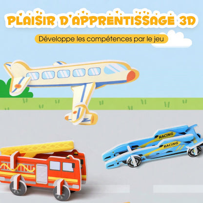 🔥🔥🔥🦄Billhol® Puzzle 3D Éducatif pour Enfants📚💎