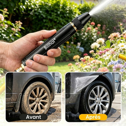 💥50 % de réduction — Dernier jour丨Billhol® 🏆Pistolet à eau haute pression pour lavage de voiture à domicile, indispensable pour arroser les plantes et les légumes, ainsi que pour laver la voiture.👍💦