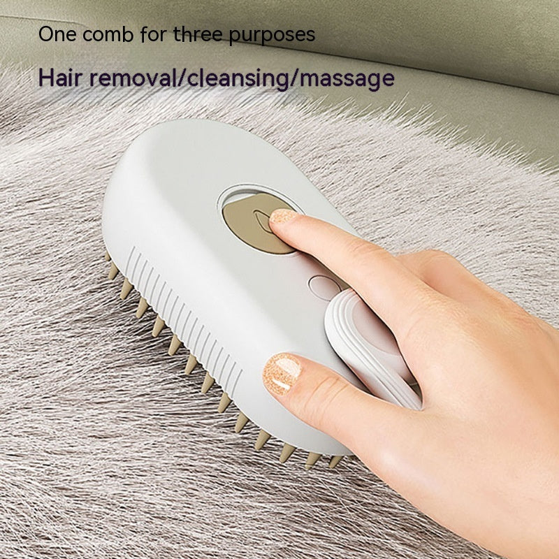 🐾✨ Billhol® Brosse vapeur pour animaux – Nettoyage en profondeur et toilettage simplifié !🚀