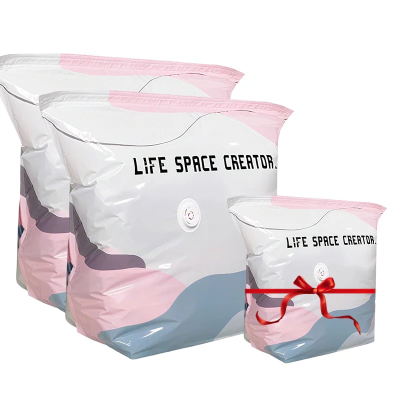 Sac de rangement sous vide grande capacité – sans pompe