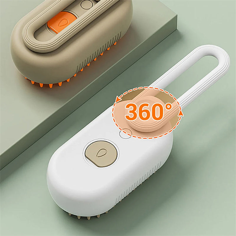 🐾✨ Billhol® Brosse vapeur pour animaux – Nettoyage en profondeur et toilettage simplifié !🚀