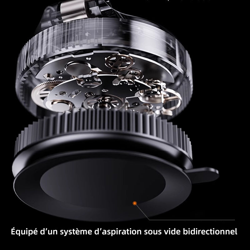 📱🚗REBYIPO®📶 PROMO LIMITÉE 50% ! Support Téléphone Voiture Rotatif 360° Pliable – Fixation Tableau de Bord, Ventouse Gel Réutilisable, Coussinets Silicone Antidérapants, Installation Instantanée ⚡