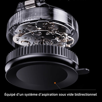 📱🚗REBYIPO®📶 PROMO LIMITÉE 50% ! Support Téléphone Voiture Rotatif 360° Pliable – Fixation Tableau de Bord, Ventouse Gel Réutilisable, Coussinets Silicone Antidérapants, Installation Instantanée ⚡