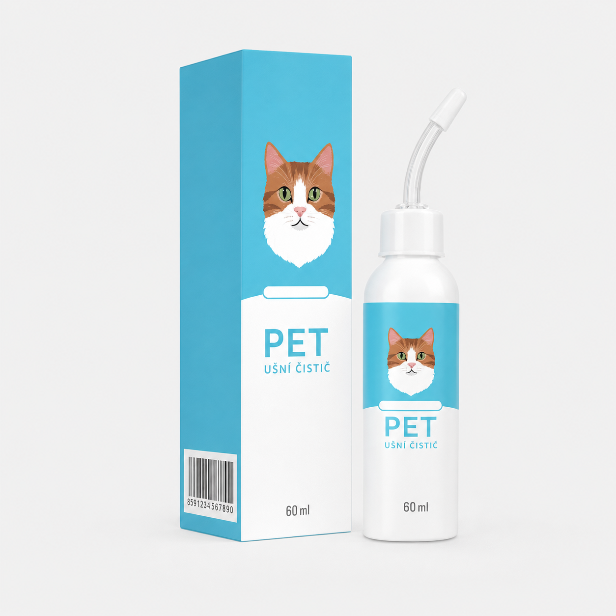 Dnes SLEVA 50 % | CureVivo® Čistič uší pro psy a kočky 👩‍🔬Jemná přírodní péče o uši s rostlinnými extrakty 🌿🎉04