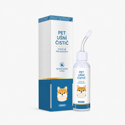 Dnes SLEVA 50 % | CureVivo® Čistič uší pro psy a kočky 👩‍🔬Jemná přírodní péče o uši s rostlinnými extrakty 🌿🎉04