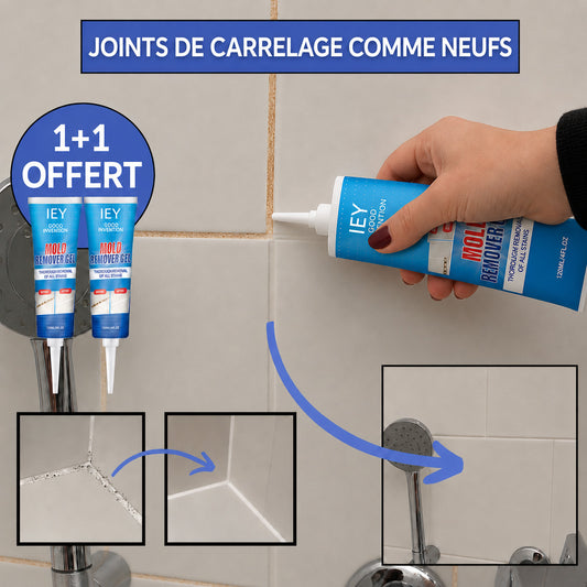 🧪IEY® Gel anti‑moisissure ✨Élimine les taches noires sur le joint du lave‑linge et les joints de carrelage