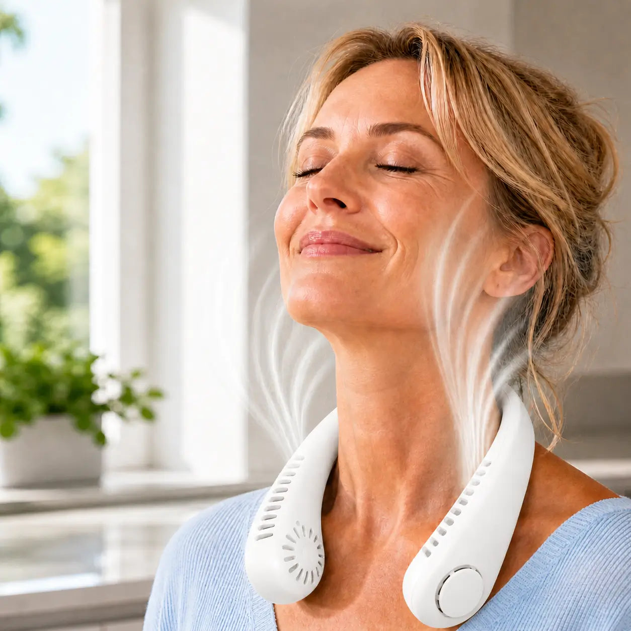 ❄️ Billhol® | Ventilateur de cou - Ventilateur portable rechargeable pour un refroidissement instantané !|❄️🎁 DERNIER JOUR : -70 % DE RÉDUCTION