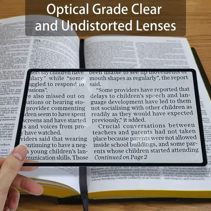 Oneswear® 📖 Loupe pleine page – Lecture facile où que vous soyez