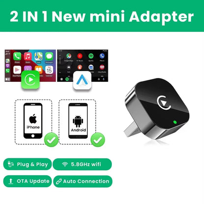 Adaptateur CarPlay Sans fil pour Voiture