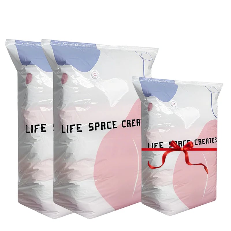 Sac de rangement sous vide grande capacité – sans pompe
