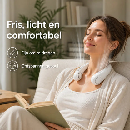 ❄️ Billhol® | Ventilateur de cou - Ventilateur portable rechargeable pour un refroidissement instantané !|❄️🎁 DERNIER JOUR : -70 % DE RÉDUCTION