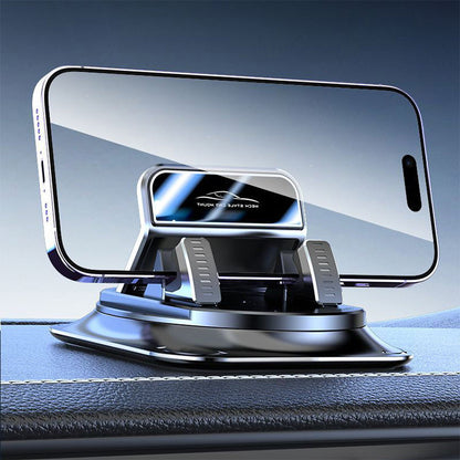 🚀REBYIPO®Support de téléphone pour voiture 🔄🚗 |  Orientable à 360° · Verrouillage à une main en 0,1 s · Antidérapant et n'abîme pas le tableau de bord · Étanche et résistant aux taches