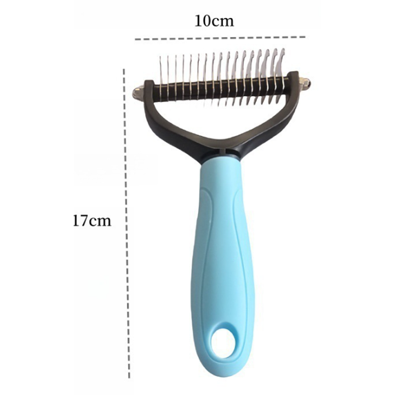 ⏰⏰🔥DERNIER JOUR DE PROMO : 🐕‍🦺Peigne de toilettage double face pour chiens et chats🐾