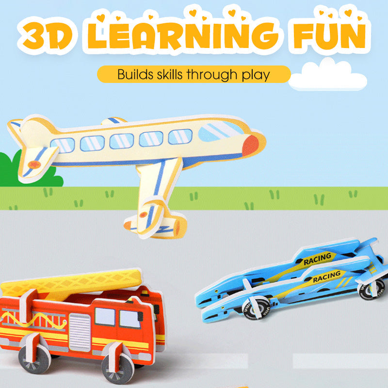 🎁🦄Billhol® Puzzle 3D Éducatif pour Enfants📚💎|🎁 DERNIER JOUR : -70 % DE RÉDUCTION