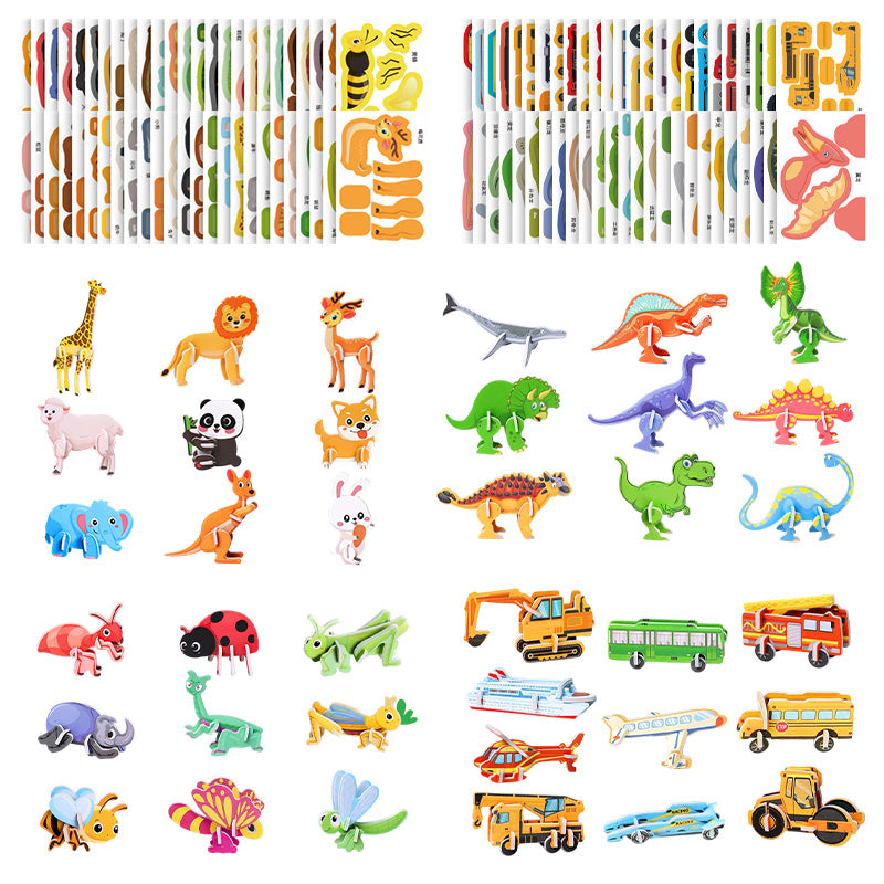 🎁🦄Billhol® Puzzle 3D Éducatif pour Enfants📚💎|🎁 DERNIER JOUR : -70 % DE RÉDUCTION